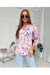 Блузка Nika.pl 04012106 M&M-12 Розовый мрамор