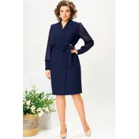 Платье Romanovich 1-2315 синий/полоска Платье Romanovich 1-2315 синий/полоска