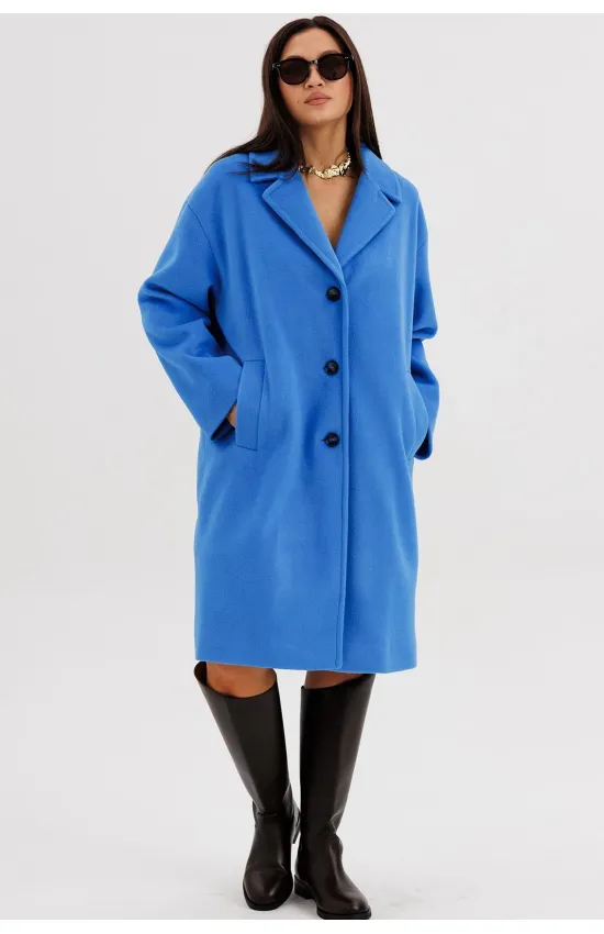 Пальто Fantazia Mod 4950 синий