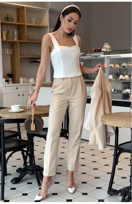 Брюки Aura Ofthe Day 4169 кремовый Брюки Aura Ofthe Day 4169 кремовый