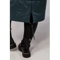 Пальто Algranda 4030-4 Морская волна