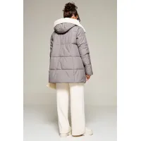 Пальто Beautiful & Free 8021 серый Пальто Beautiful & Free 8021 серый