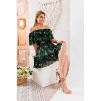 Платье Barbara В119 малахит