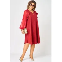 Платье Eva Grant 7322 А крансый