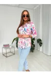 Блузка Nika.pl 04012106 M&M-12 Розовый мрамор