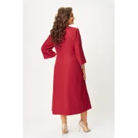 Платье Кокетка И К 1520 красный