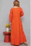Платье Амулет 9908 апельсин 170 Платье Амулет 9908 апельсин 170