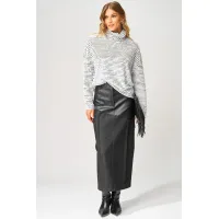 Юбка Laikony L-273-2 черный