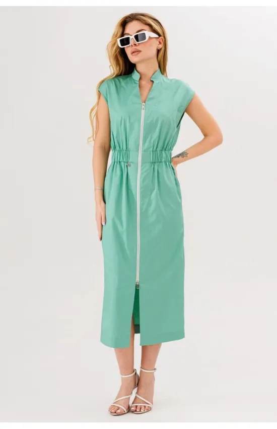 Платье Faufilure С1775 зеленый