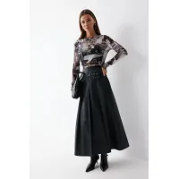 Юбка Люше 4223 черный