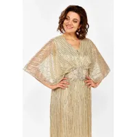 Платье Mira Fashion 5616 золото