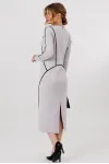 Платье Faufilure C1796 Серый Платье Faufilure C1796 Серый