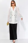 Пиджак Laikony 493-1 молочный