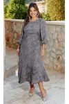 Платье Vittoria Queen 27103 меланж серый