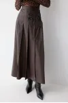 Юбка Люше 4223 коричневый
