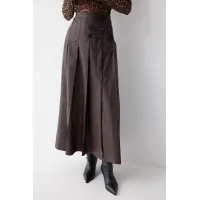 Юбка Люше 4223 коричневый