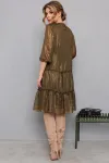 Платье Amori 9824 хаки