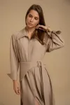 Платье Deesses 1295 бежевый