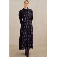 Платье Lokka 1715 темно-синий/мультиколор