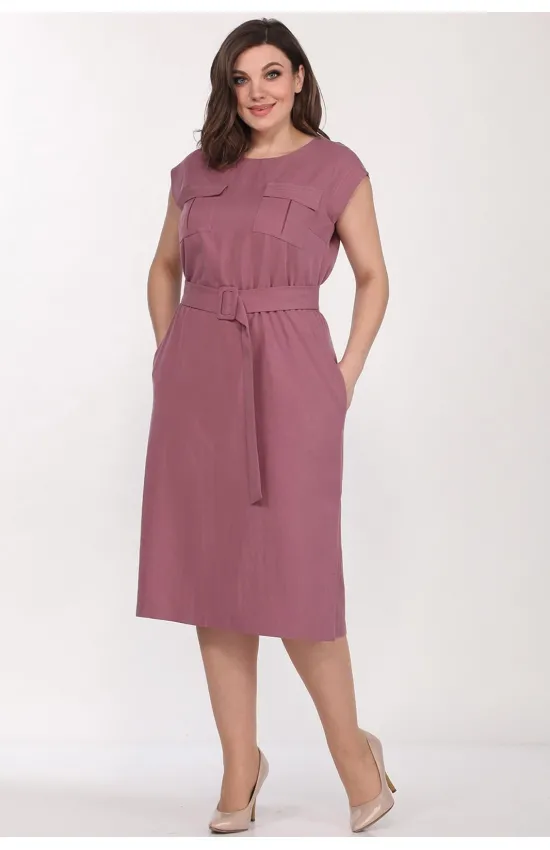 Платье Lady Style Classic 1852/4 розовый