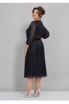Платье Mira Fashion 5446-2 черный