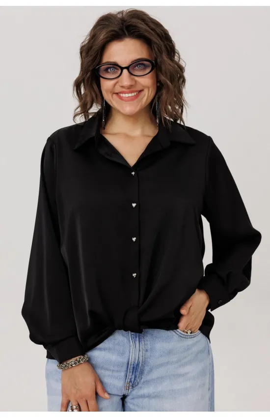 Блузка Anelli 1663 глянцевый агат