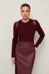 Платье Pur Pur 11-337/3 Бордовый