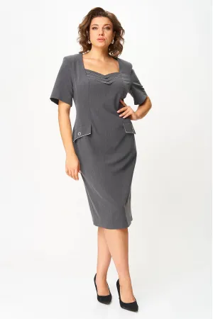 Платье Anastasia Mak 1164 серый