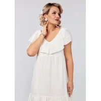 Платье Mira Fashion 5434-4 белый