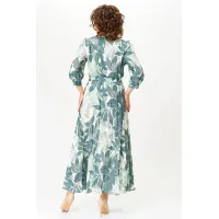 Платье Moda-Versal 2525 тёмно-зелёный