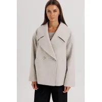 Пальто Fantazia Mod 5279 светло-серый Пальто Fantazia Mod 5279 светло-серый