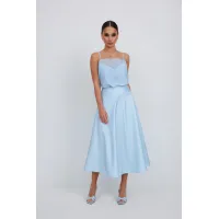 Блузка Vesnaletto 4422 голубой