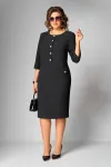 Платье Орхидея Люкс 1625 Черный
