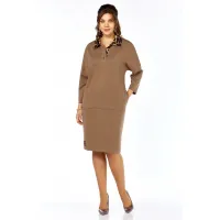 Платье Matini М3.1668 капучино Платье Matini М3.1668 капучино