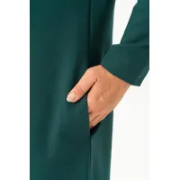 Платье Algranda 4094-4 изумрудный