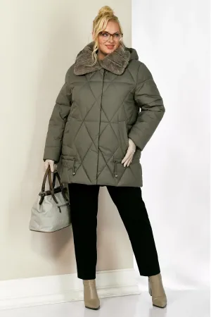 Куртка Shetti 2207 светло-оливковый