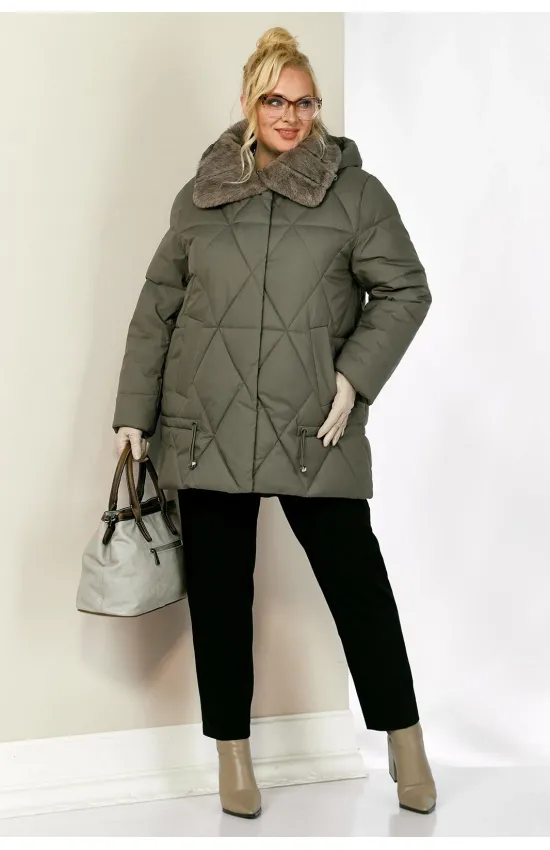 Куртка Shetti 2207 светло-оливковый