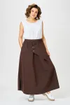 Юбка Zlata 4477 коричневый