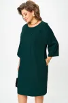 Платье Карина Делюкс М-1377 изумрудный