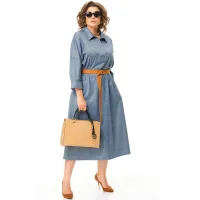 Платье Карина Делюкс М-1369 деним