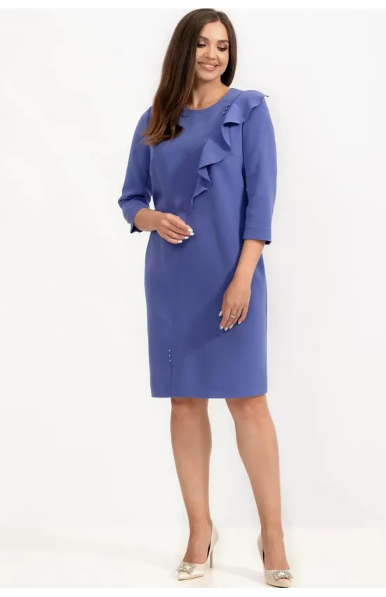 Платье Angelina синий фиолет