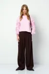 Кофта Pirs 5879 розовый