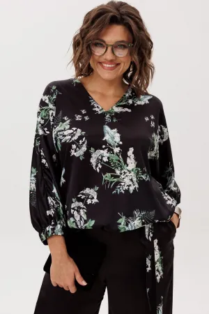 Блузка Anelli 1662 Цветы ночного сада