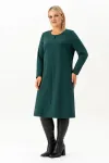 Платье Algranda 4094-4 изумрудный