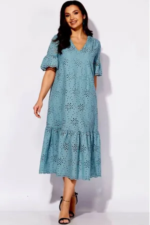 Платье Таиер 1356 изумруд