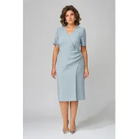 Платье Орхидея Люкс 1570 голубой