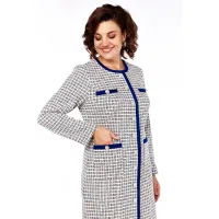 Платье Moda-Versal 2572 молочно-синий