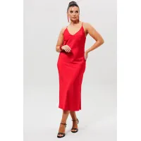Платье Mislana 1158 красный