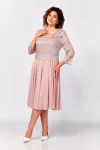 Платье Mira Fashion 5595 пудра