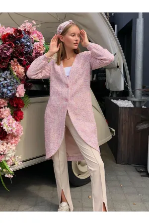 Кардиганы I3I Fashion 502/1 розовый